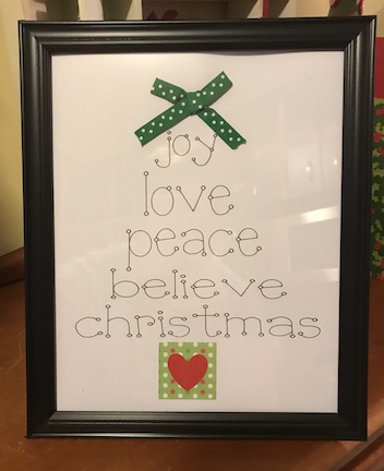 Easy Cricut Christmas Gift from the Dollar Tree