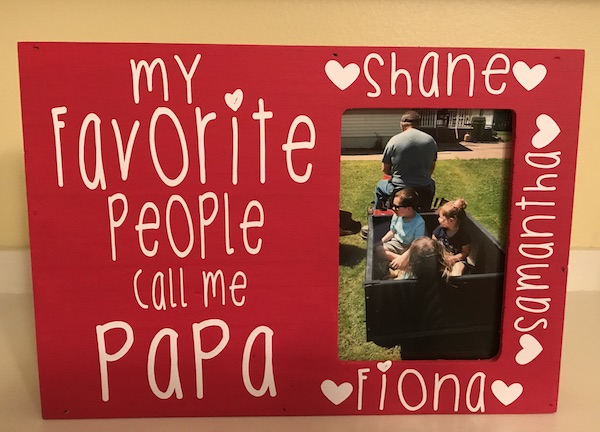 Papa Picture Frame