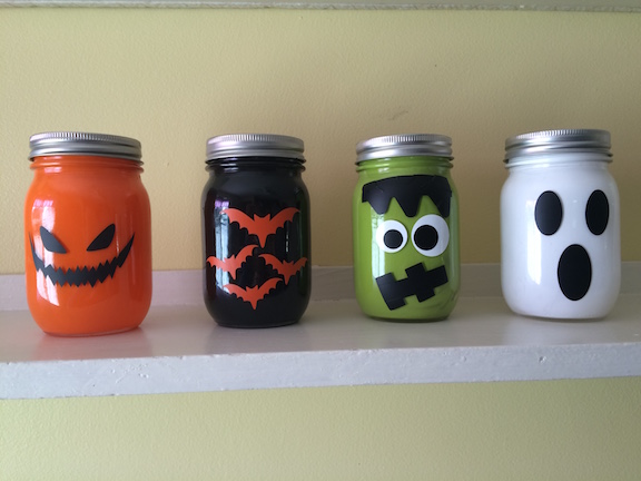 4 of the Cutest Halloween Mason Jars