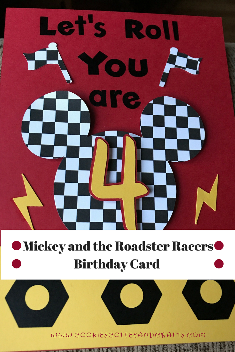 Mickey and the Roadster Racers Birthday Card