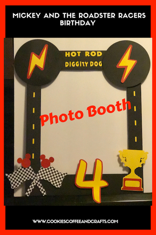Mickey and the Roadster Racers Birthday Photo Booth
