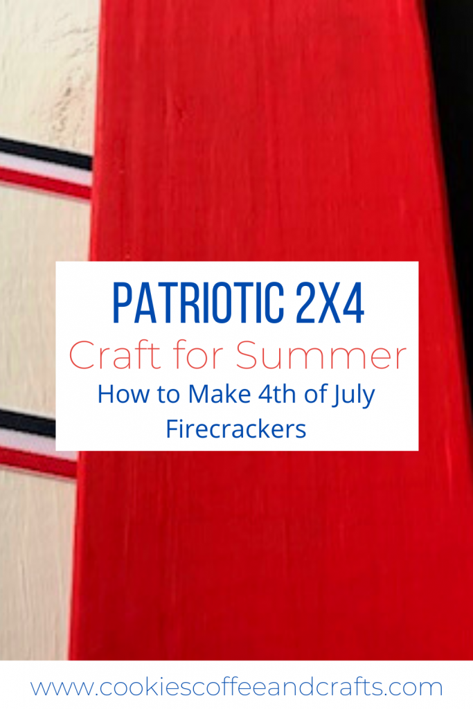 Patriotic 2x4 Craft for Summer