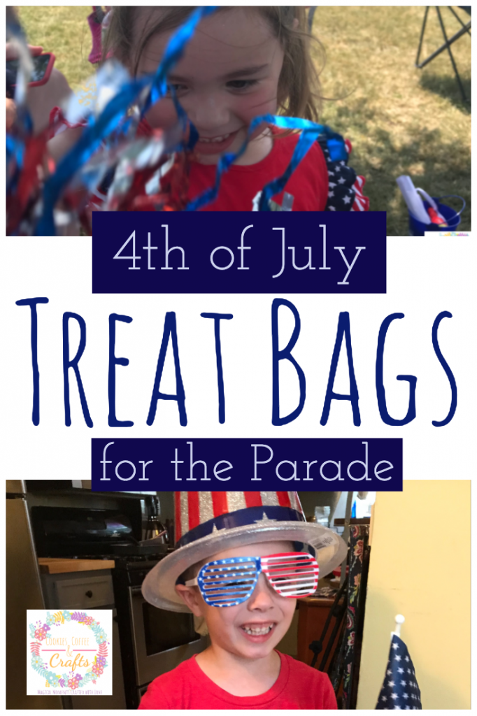4th of July Treat Bags for the Parade