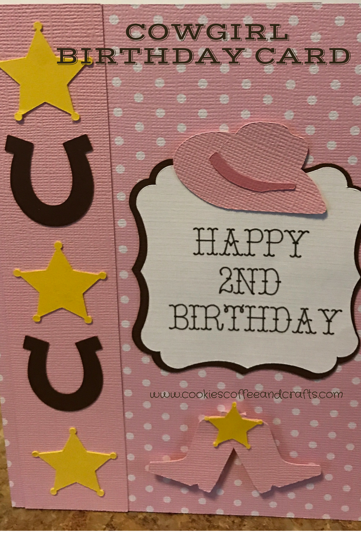 Cowgirl Birthday Card