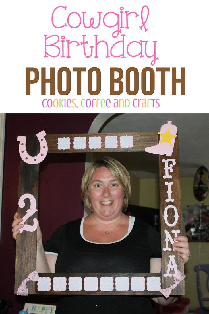 Cowgirl Birthday Photo Booth
