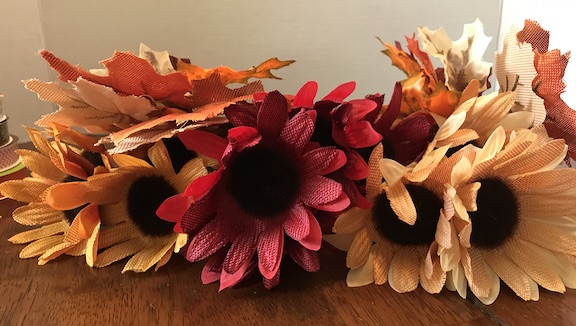 Dollar Store Fall Sunflowers