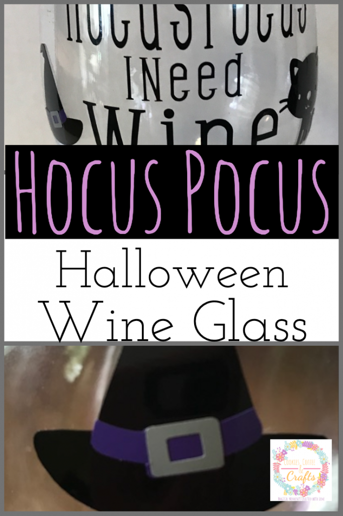 Hocus Pocus Halloween Wine Glass
