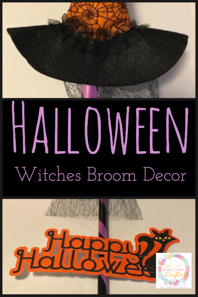 Halloween Witches Broom Decor