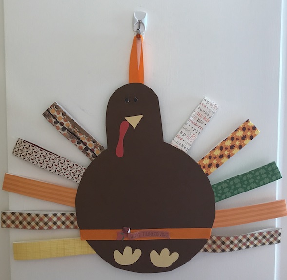 Paper-Turkey Craft for Thanksgiving