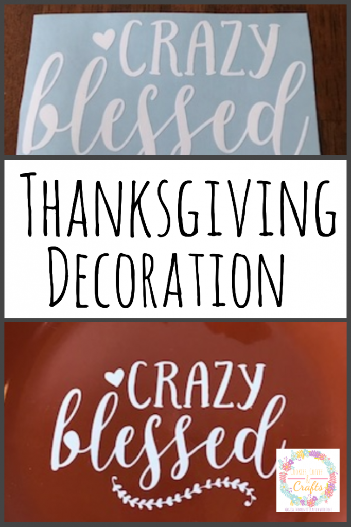 Thanksgiving Decoration from the Dollar Tree