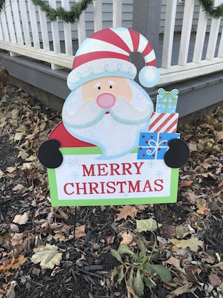 Santa-Sign
