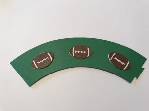 Super Bowl Cupcake Wrapper