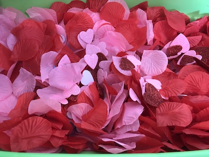 DIY Valentine's Day Sensory Bin for Toddlers and Preschoolers 