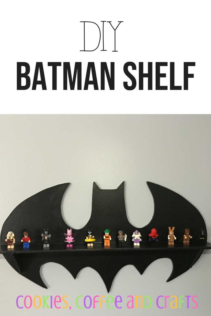 DIY Batman Shelf
