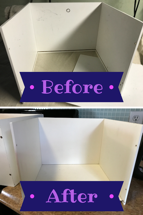 Decorative Bin upgrade for a little girls horse bedroom
