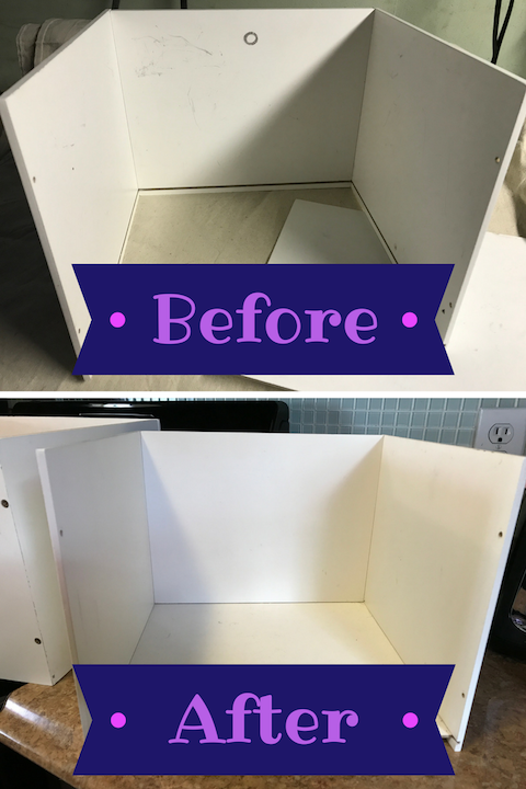 Decorative Bin upgrade for a little girls horse bedroom 