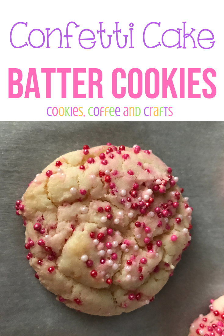 Confetti Cake Batter Cookies Pinterest Challenge