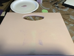 Decorative Bin upgrade for a little girls horse bedroom