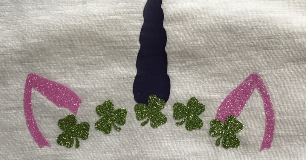 Cricut Unicorn Shirt for St. Patrick's Day