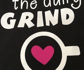 Creating a Daily Grind Shirt for Coffee Lovers Using the Cricut and the Cricut Easy Press