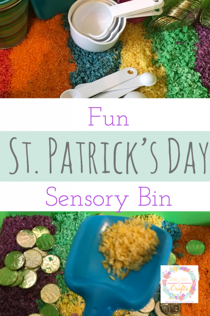 Fun St.Patrick's Day Sensory Bin