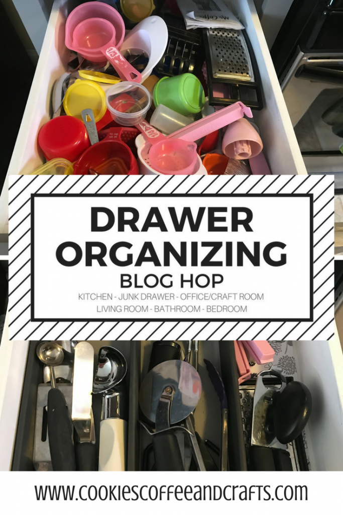Cleaning and Organizing your kitchen drawers can be quite a challenge. Find out tips and tricks to organize your drawers in the kitchen and the dining room in the Drawer Organization Blog Hop Challenge.
