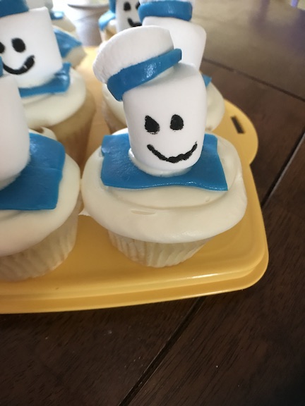Don't just pin, but create your own pins. This month I am making Ghostbuster Cupcakes for my son's DIY Ghostbuster Birthday party. 