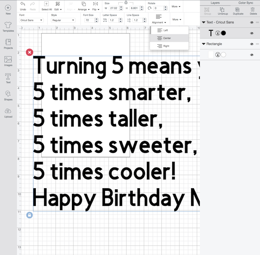 Learn how to use Cricut Pens and the writing feature on your Cricut Machine. This tutorial will show you to add text and pick a writing font. 