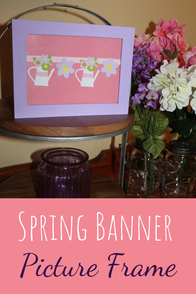 Spring Banner Picture Frame