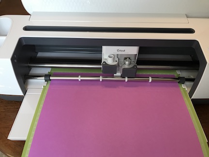 Cricut Maker Cutting card stock