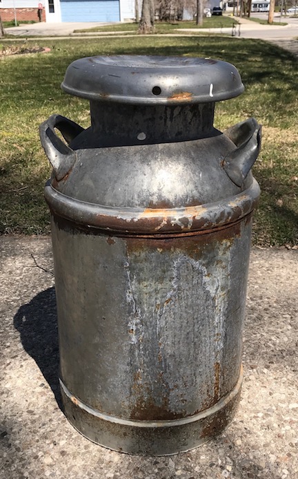 Add farmhouse charm to your porch with a decorative milk can. Turn someone else trash into treasure with a few easy steps to add curb appeal to your home. 