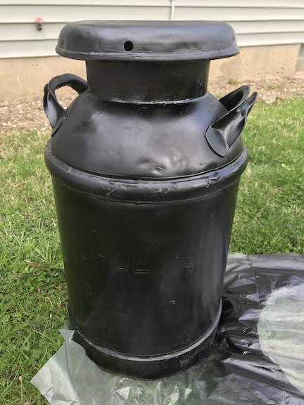 Add farmhouse charm to your porch with a decorative milk can. Turn someone else trash into treasure with a few easy steps to add curb appeal to your home. 