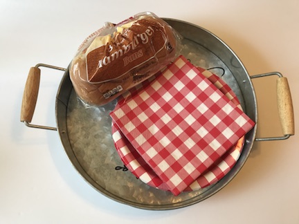 DIY Galvanized Farmhouse Serving Tray