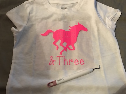 Make your child a customized wild and three birthday shirt for their special day. Learn how to create this using the Cricut Maker and the Cricut EasyPress. 