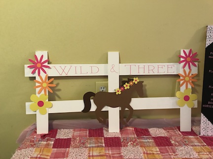 Create a wild & three horse themed birthday party for your little girl. Learn how to create all your party display and create beautiful decorations 