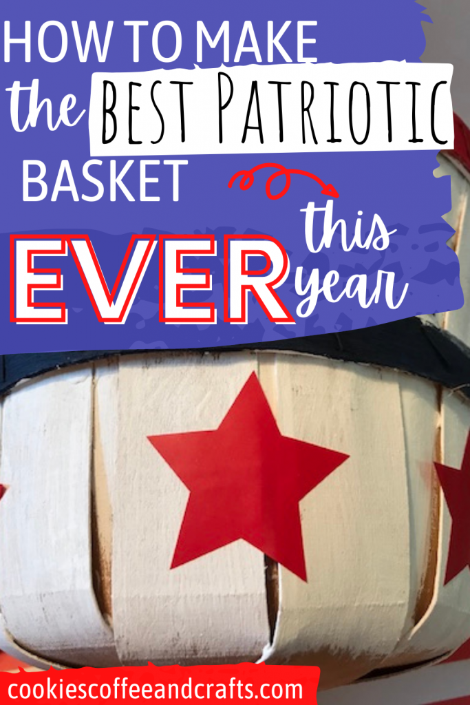 DIY Patriotic Basket Makeover