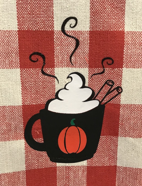 Pumpkin Spice Latte Towel 