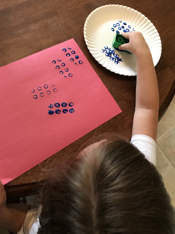 Have fun with LEGOS in a differnt way by painting an ocean scene with them. Toddlers, Preschool, Kindergarten will have fun creating this easy ocean craft with paint, LEGOS, and foam stickers. Have fun learning about ocean animals and coral reefs with this sea themed craft. #OceanTheme #SeaTheme #Kids #KidCraft #LEGO #painting #Toddlers #preschool #Kindergarten #OceanCraft #SeaCraft #DIY #PreschoolIdea #KindergartenCraft #ToddlerCraft #Paint #KidsIdea 