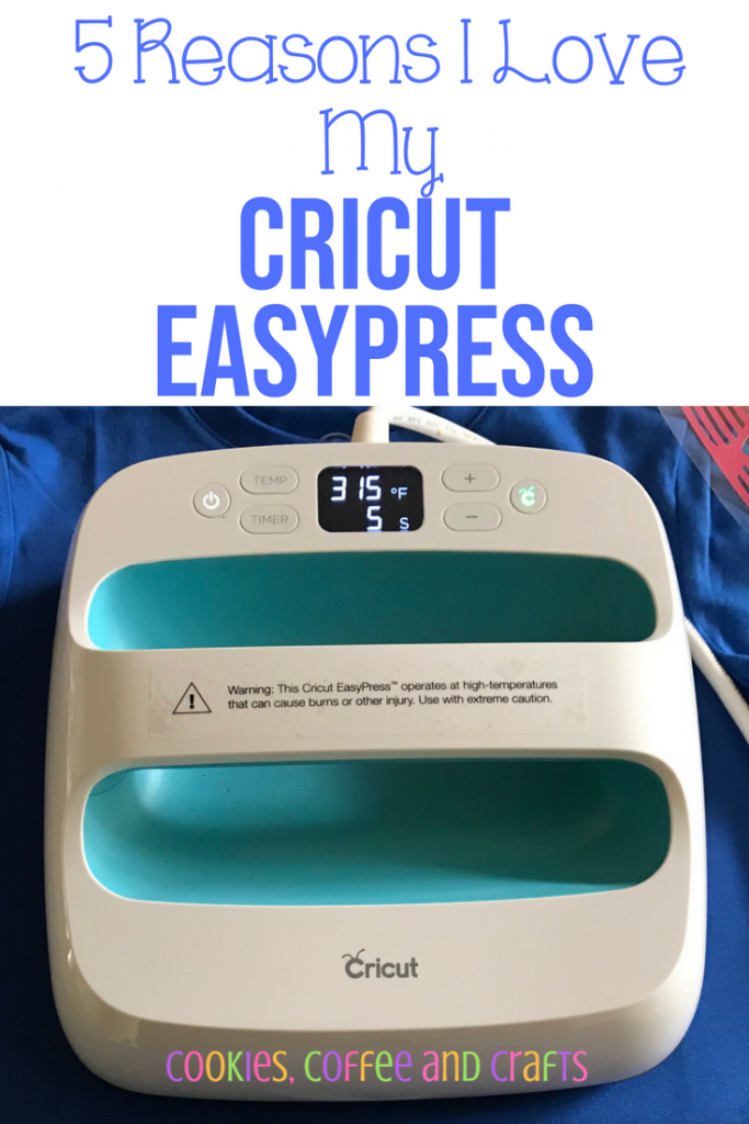 I love my Cricut EasyPress and I'm sharing the reasons why every maker should have one. The Cricut Machines have endless ideas for projects and ideas. Here are some tips and reviews to help you make the leap to buy one. #Cricut #CricutMade #CricutEasyPress #HTV #IronOn #Projects #Ideas #Shirts #Signs #Love #Tips #Makers