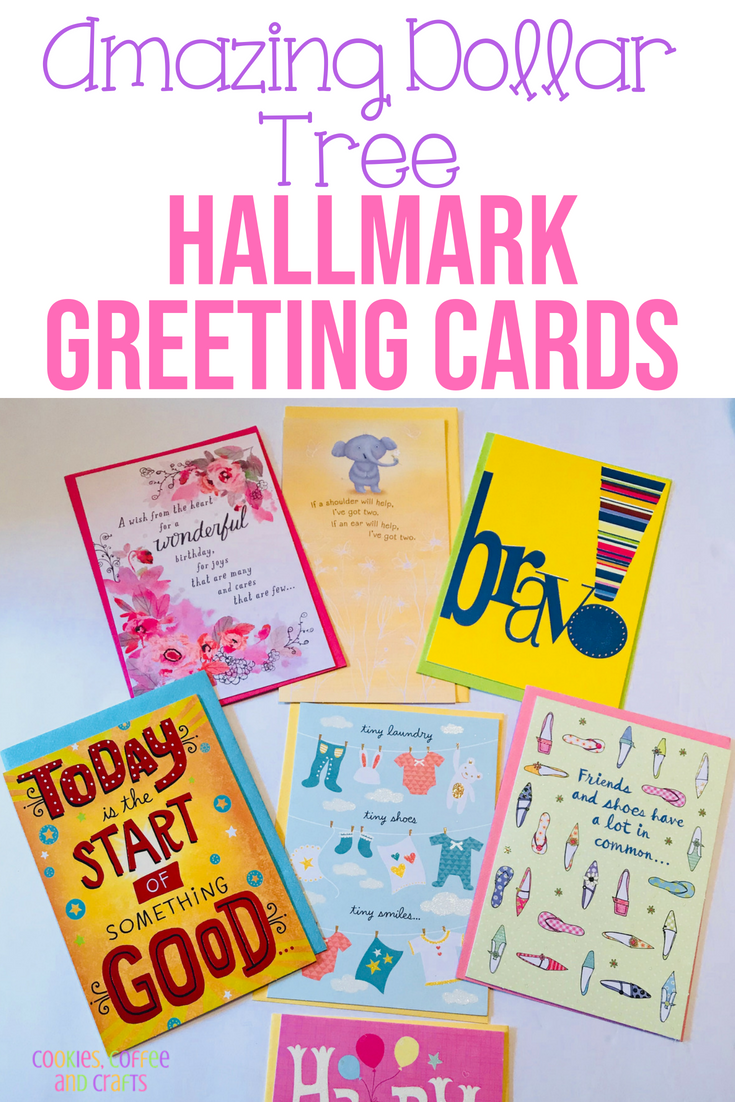 Amazing Dollar Tree Hallmark Greeting Cards