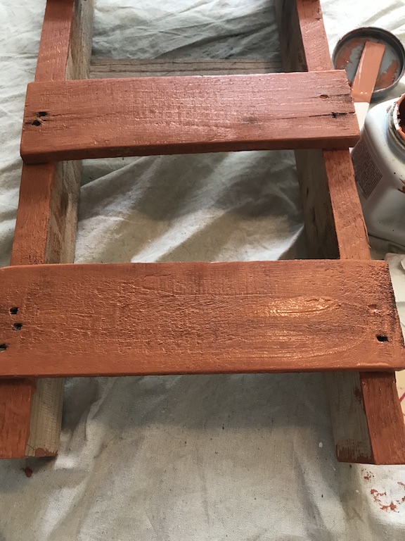 Painting the Pallet Sign