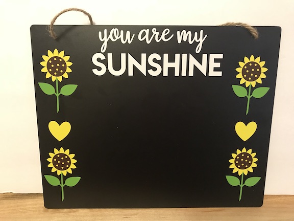 Cute Sunflower Picture Frame Craft