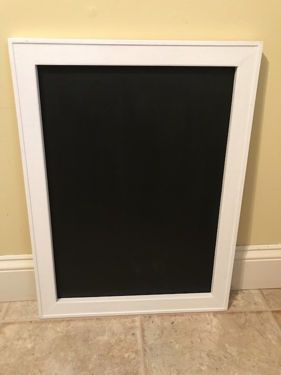 Black Chalkboard Paint for the Chalkboard