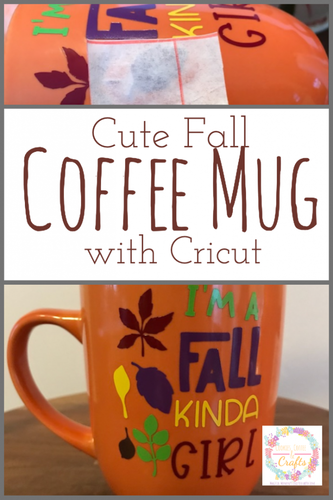Cute Fall Coffee Mug with Cricut