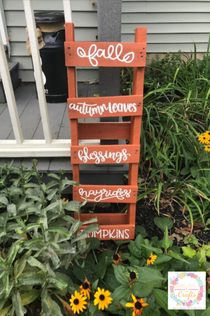 Fall Pallet Sign for your Porch