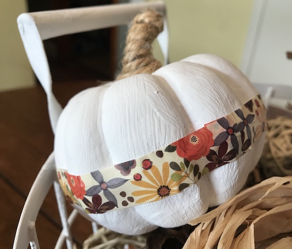 White Pumpkin Crafts for Fall  
