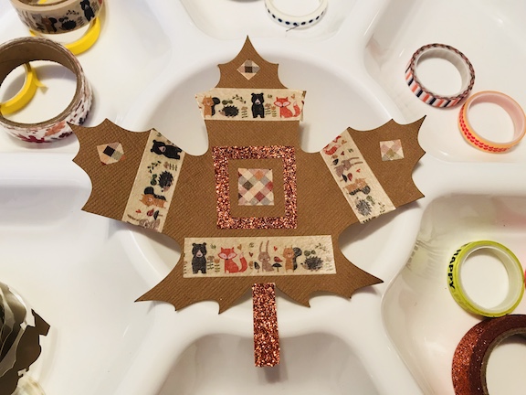  Celebrate fall with this easy fall leaves washi tape craft for kids of all ages, from toddlers to preschool to kindergarten. Washi tape is fun to use and the kids will love using the different patterns of tape. It's also great for scissor practice. #Toddlers #Preschool #Kindergarten #WashiTape #KidsCrafts #Fall #FallIdeas #falldecor #Kidfun #Creative #Create #FallLeaves #Cookiescoffeeandcrafts