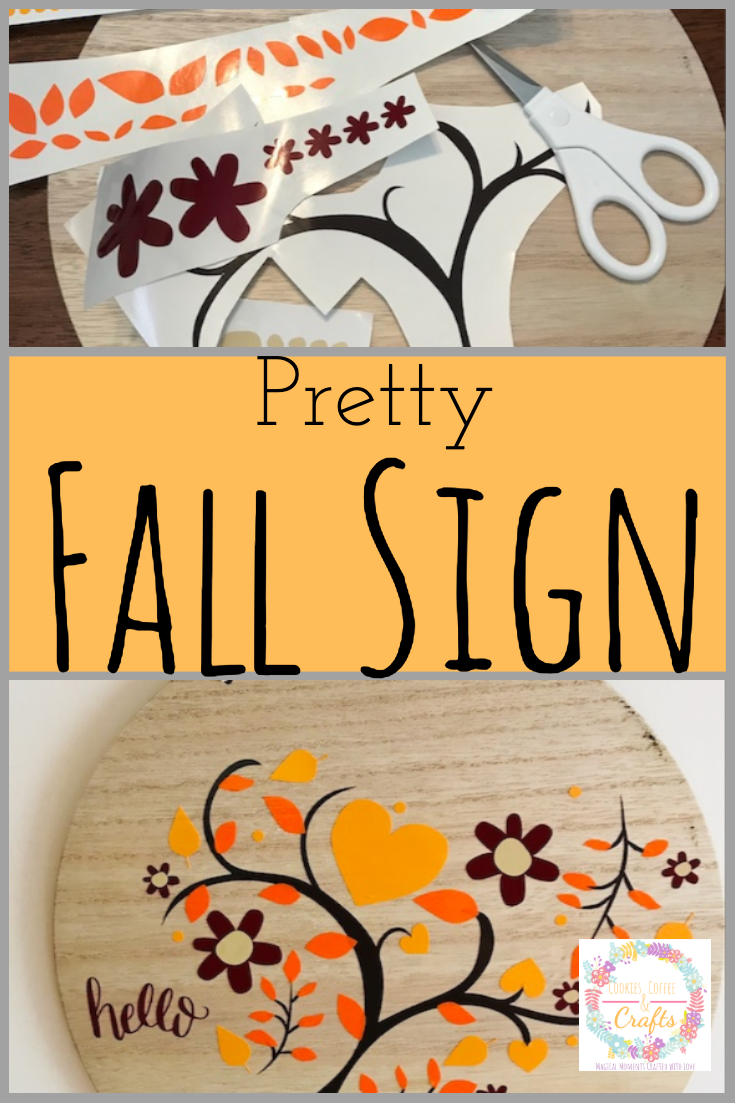 Pretty Fall Sign for your Door