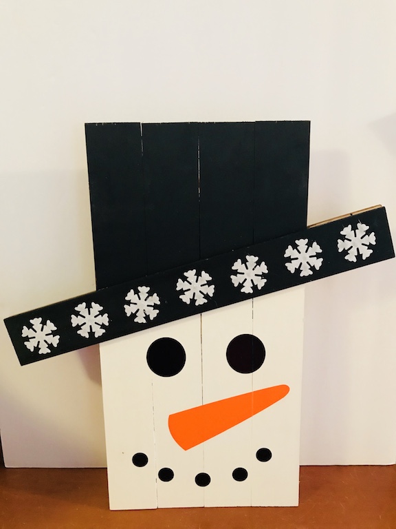 DIY Reversible Snowman 