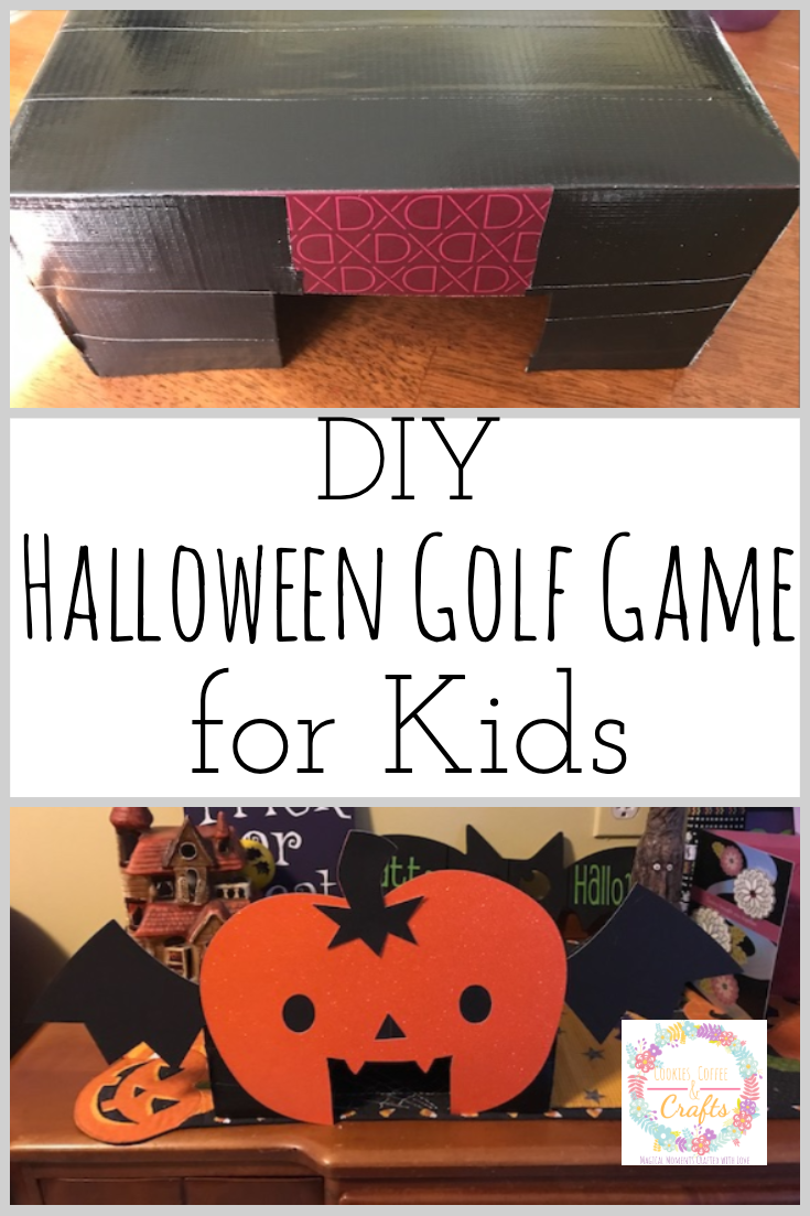 Halloween Pumpkin Golf Game for Kids